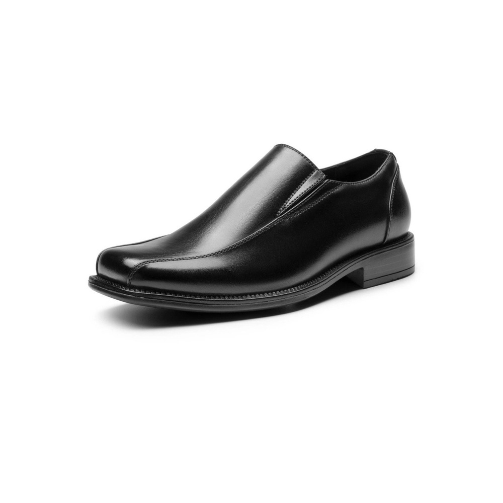 Bruno Marc Men's Slip on Dress Loafers Formal Shoes Square Toe Size 10